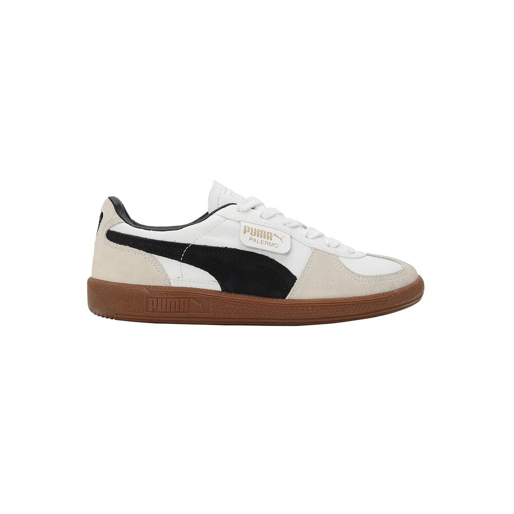 PUMA Palermo Cuir Blanc/Noir 40
