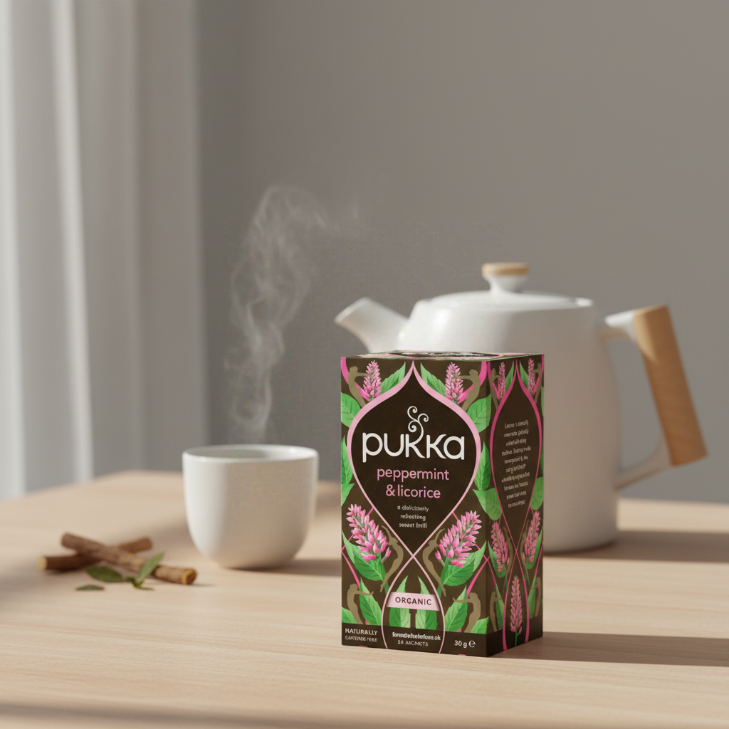 PUKKA Infusion Menthe poivrée & réglisse - 20 sachets