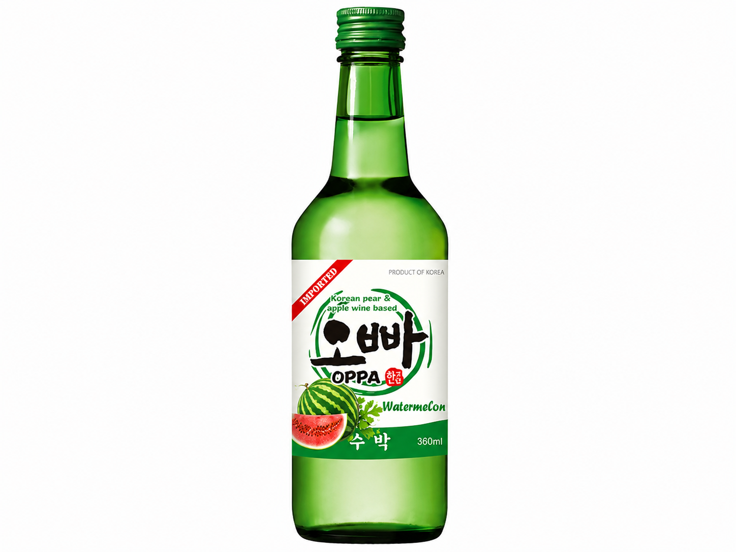 OPPA Soju Pastèque 12 % - 20 x 360 ml