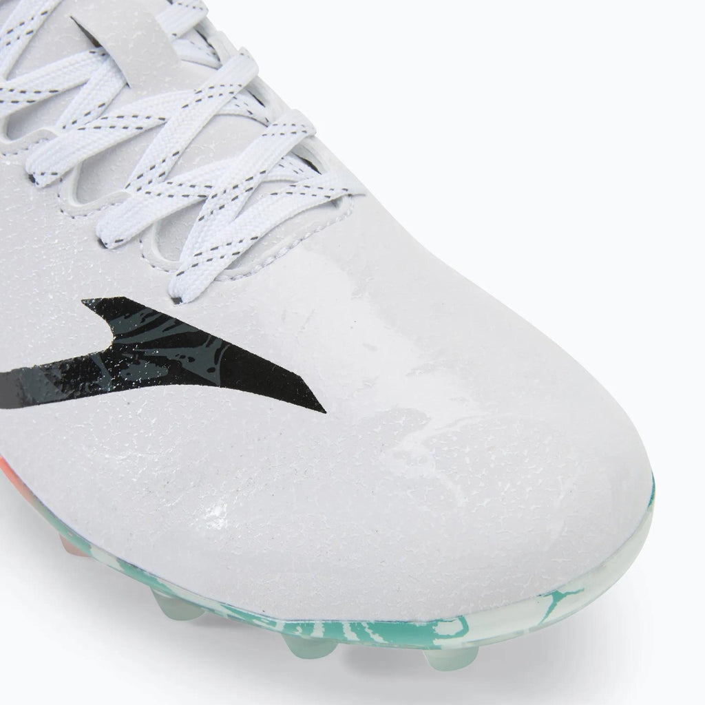 JOMA Chaussures de football Supercopa 24 pour gazon artificiel AG Blanc/Turquoise 43.5
