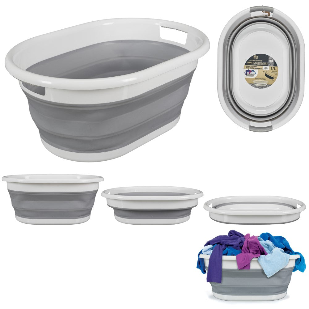 JE CHERCHE UNE IDEE Panier à linge pliable 17 L