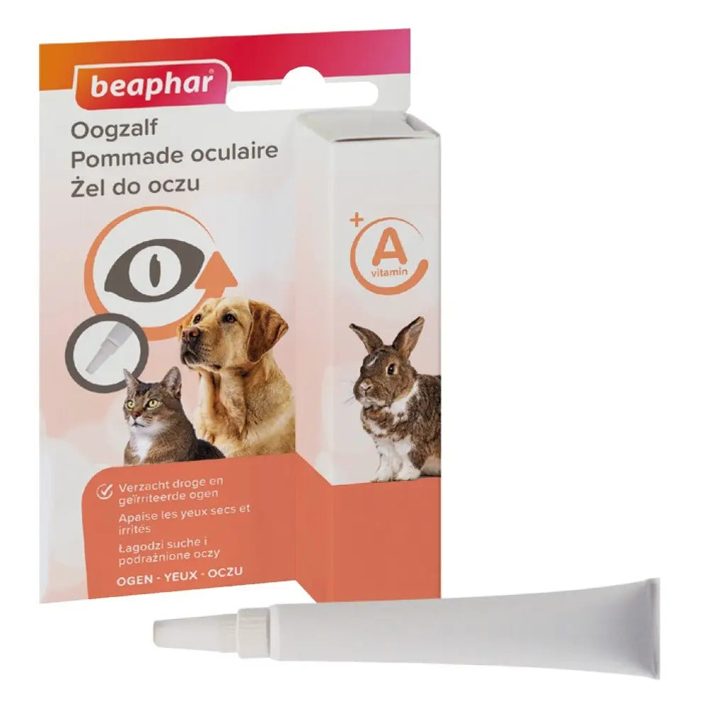 BEAPHAR Pommade oculaire chien/chat - 5 ml