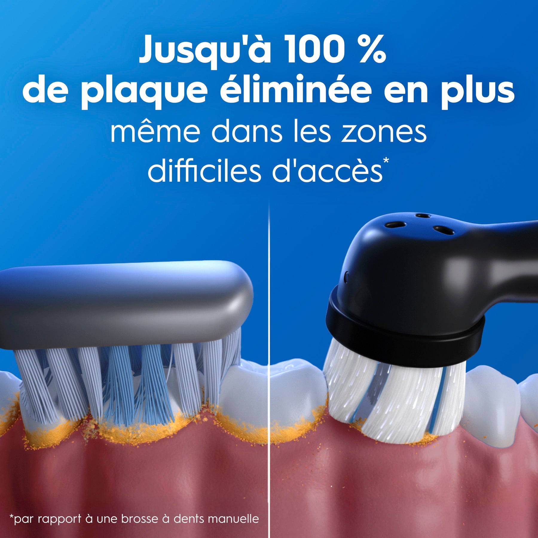Oral-B iO2 Brosse à dents électrique Bleue 1 brossette