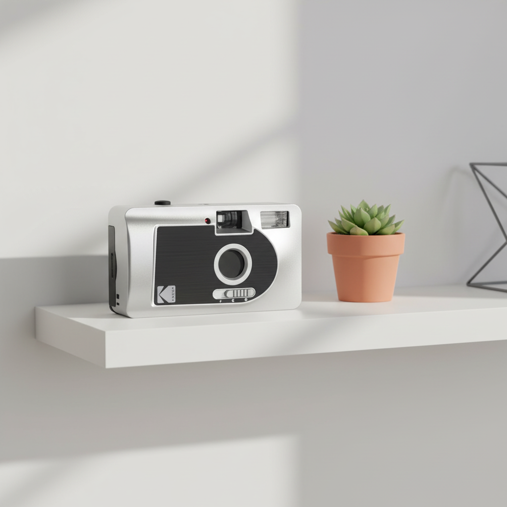 Kodak S88 Appareil photo argentique motorisé - noir et argent