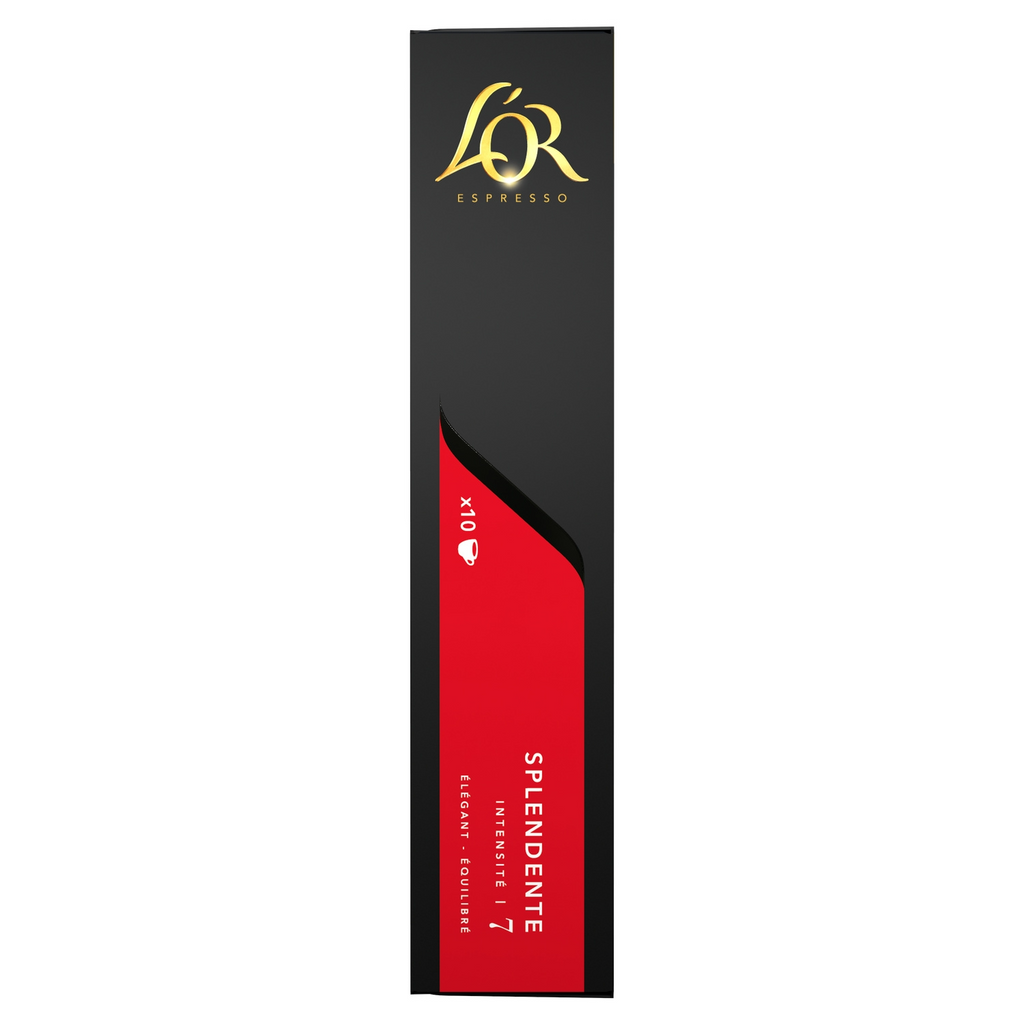 L'OR Capsules Espresso Splendente compatible Nespresso x10