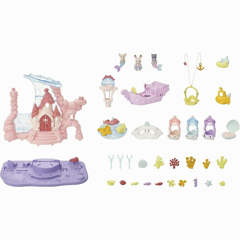 Sylvanian Families Le château des sirènes