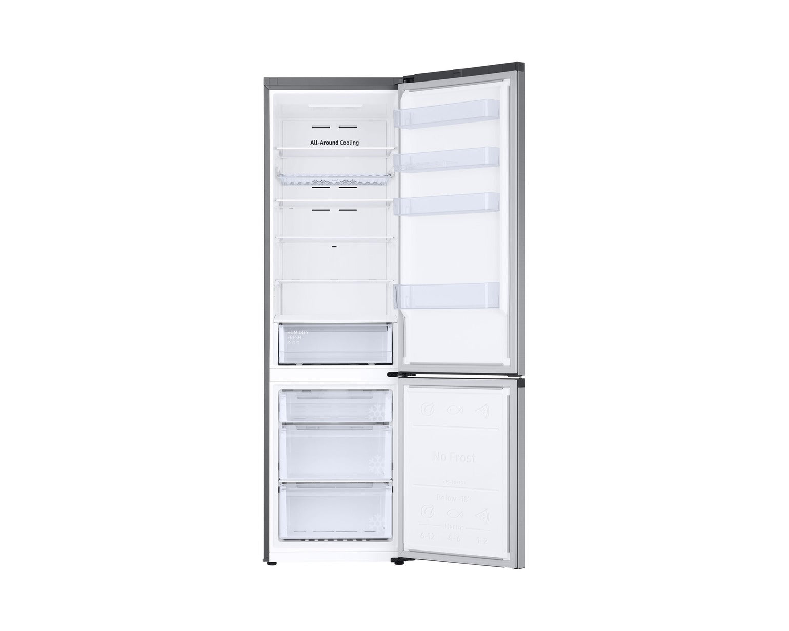 Samsung Réfrigérateur Combiné RL38C602CSA 390L Classe C Gris