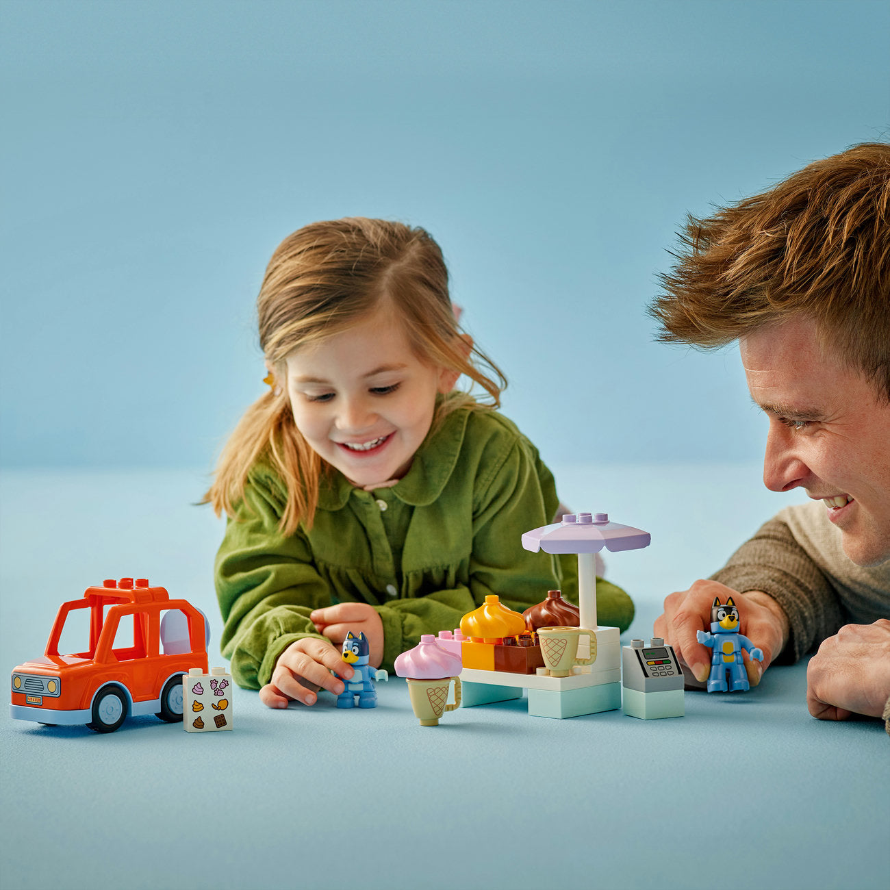LEGO DUPLO Bluey 10458 Visite chez le marchand de glace avec Bluey