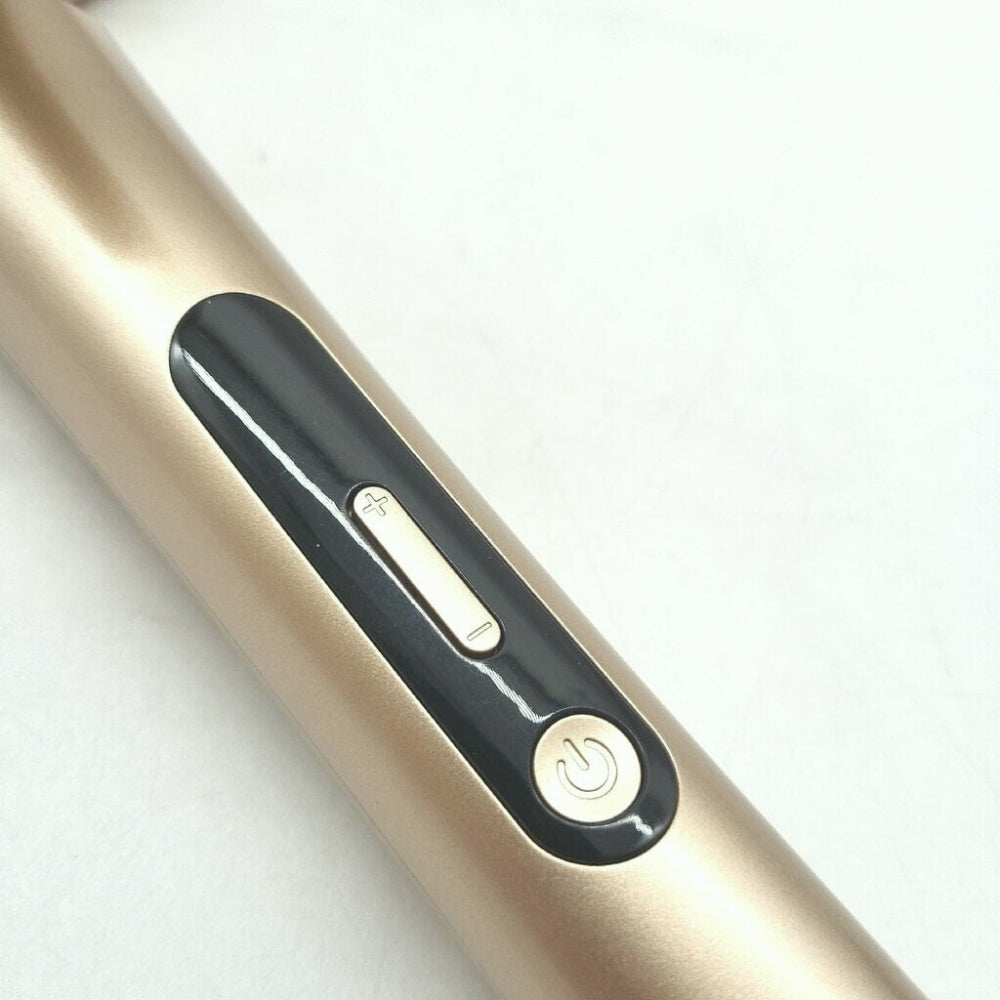 Demeliss WAVES Fer à Onduler Effet Ondulé Professionnel - Revêtement Céramique Tourmaline - 10 Températures Réglables - Tous Types de Cheveux - Avec Tapis Thermorésistant - Pochette de Transport