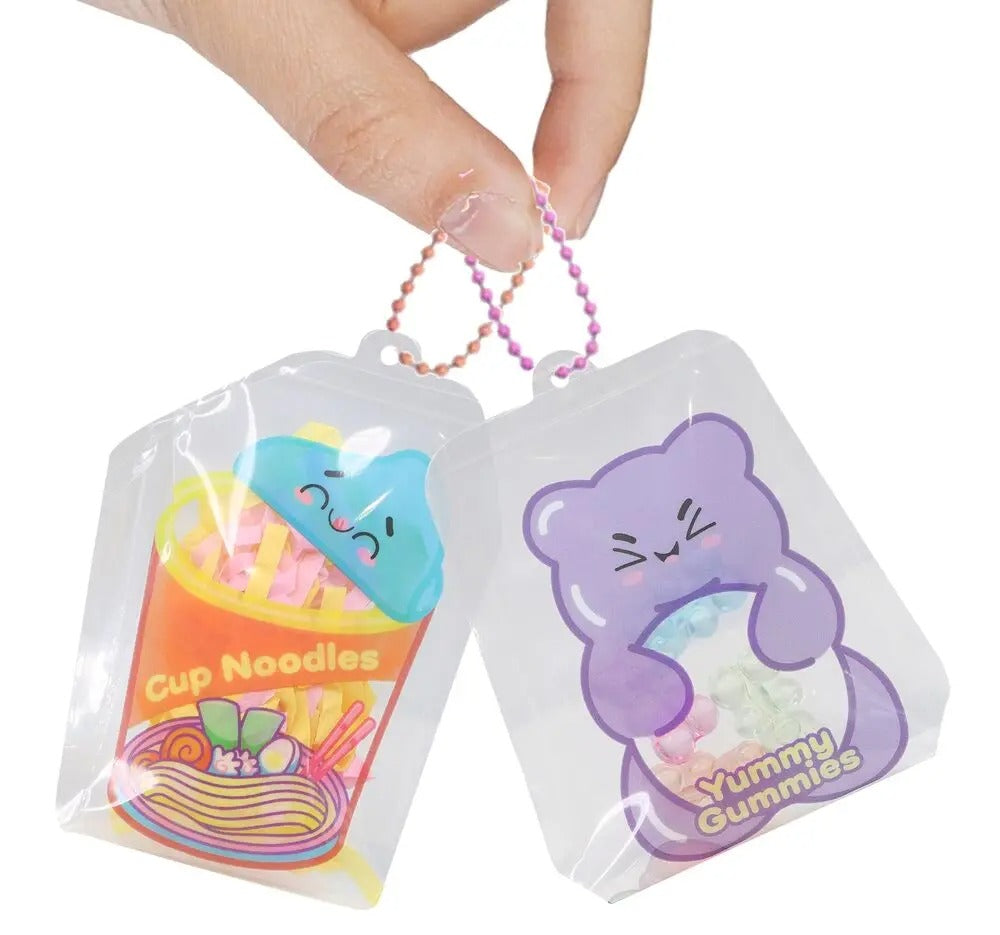 WT&T Squishy Magic Porte-Clés avec Machine Electronique