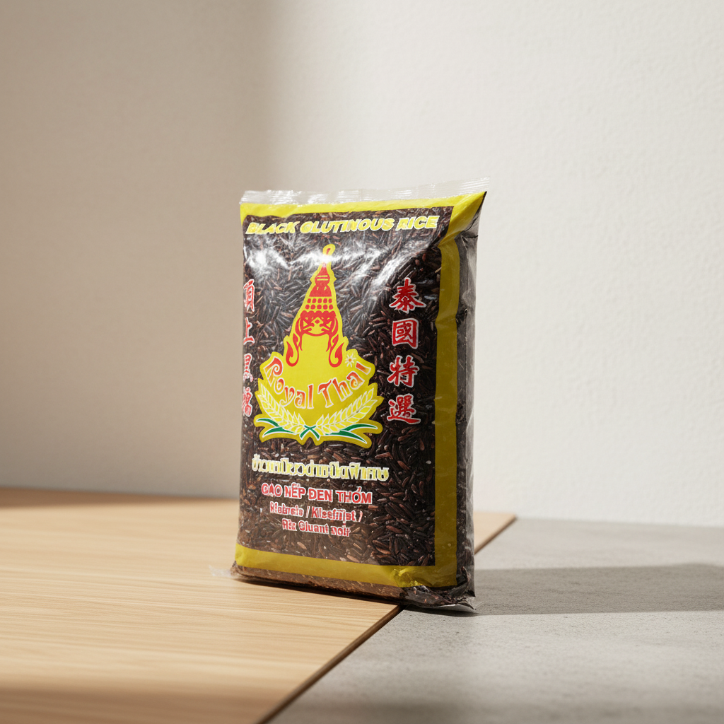 Royal Thai Riz gluant noir - 1 kg
