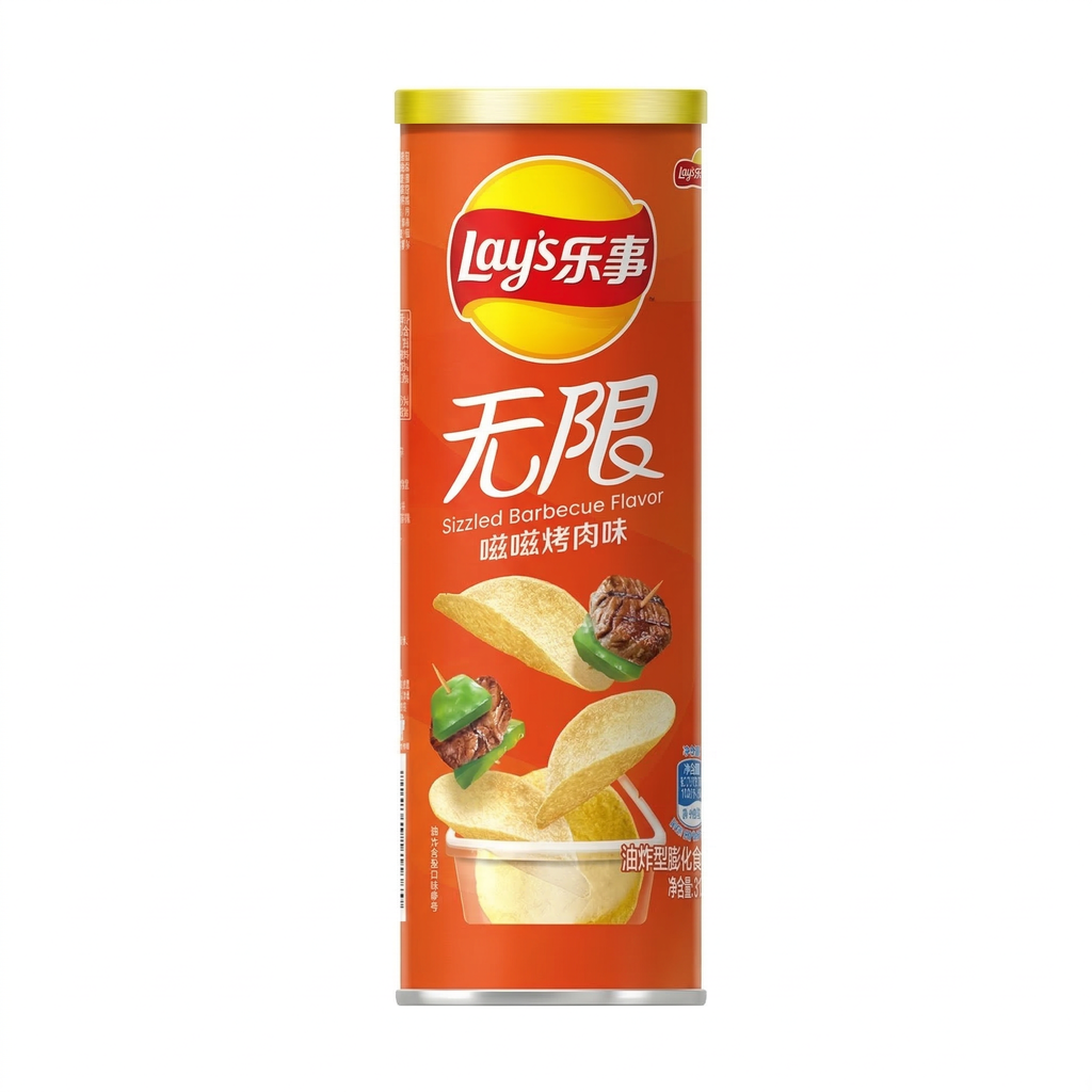 Lays Chips saveur barbecue à la flamme - 90 g