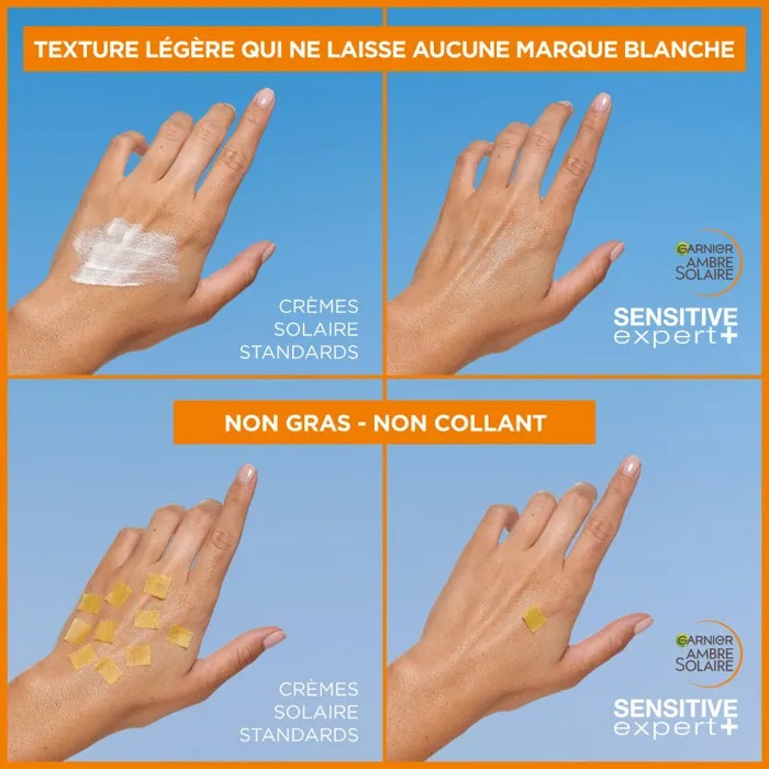 GARNIER Ambre Solaire Sensitive Expert+ Spray Solaire Hypoallergénique SPF50+ 150 ml