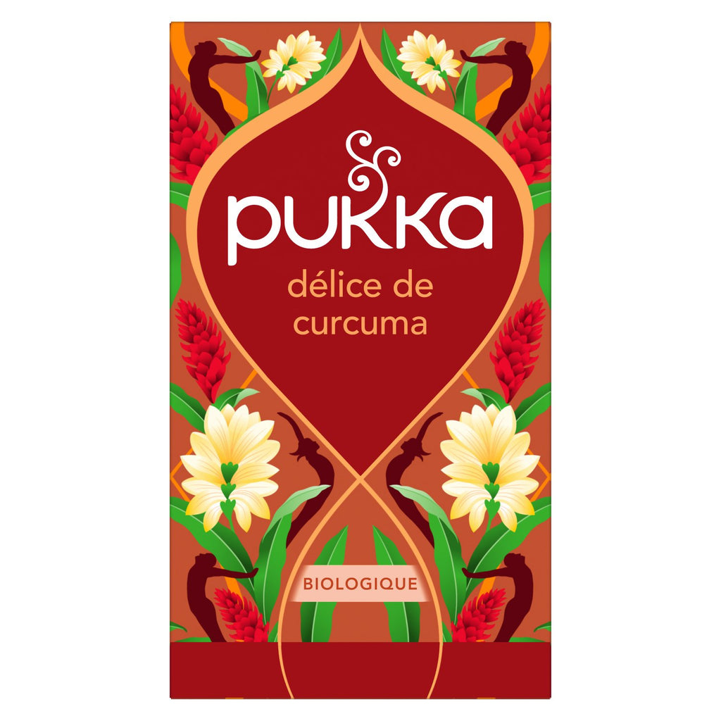 PUKKA Infusion délices de curcuma bio - 36 g