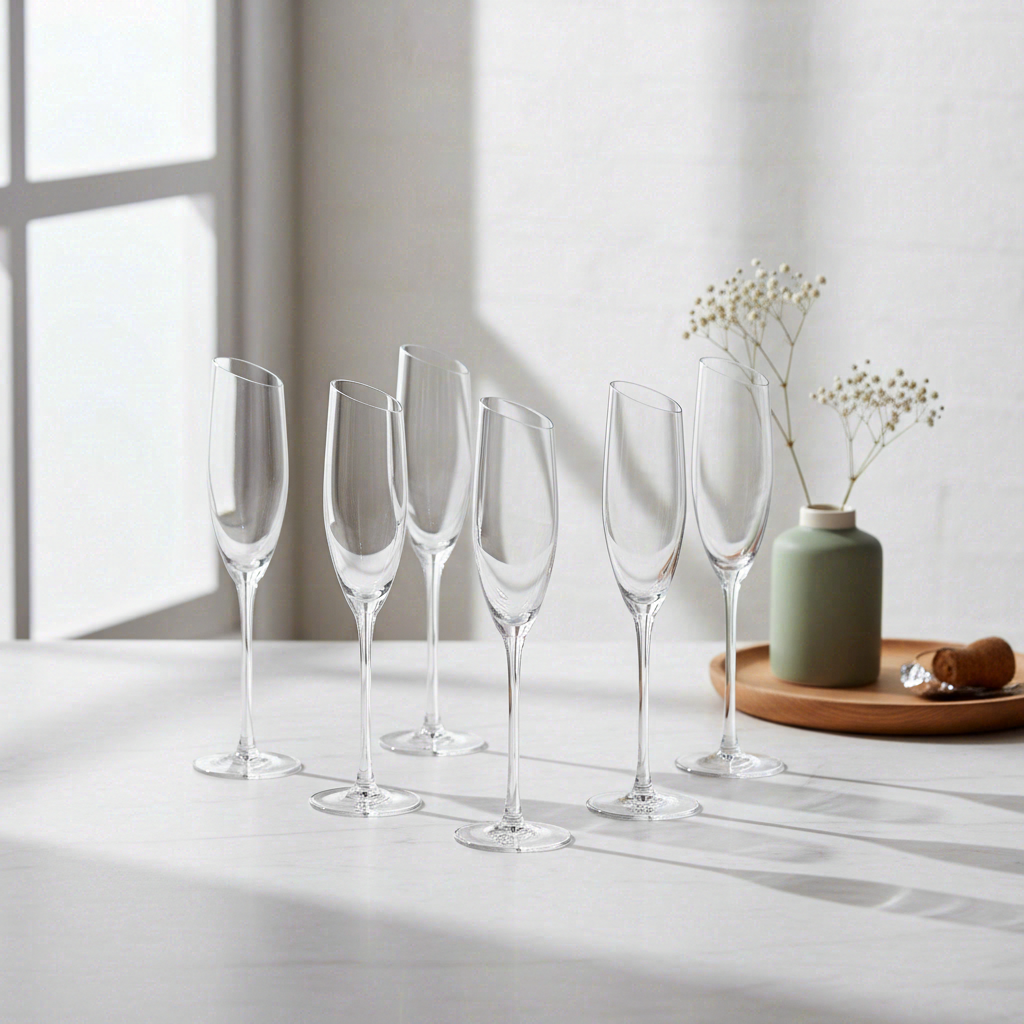 BJÖRN SVÄVA Lot de 6 flûtes à champagne - 19 cl