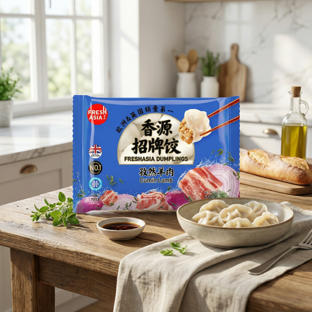 FRESHASIA Raviolis d’agneau au cumin - 400 g