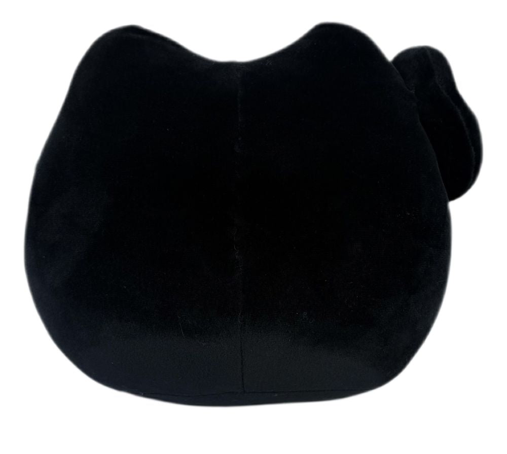 Peluche Kawaii Maneki Neko Noir Chat Porte-Bonheur 40 cm