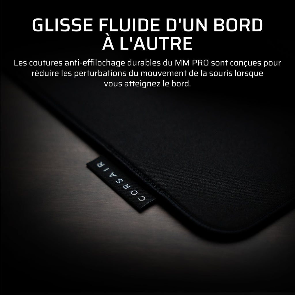 Corsair MM PRO Tapis de Souris Gaming 36x30 cm Surface Contrôle - gris