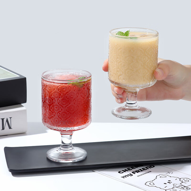BJ Lot de 2 verres à vin - 200 ml