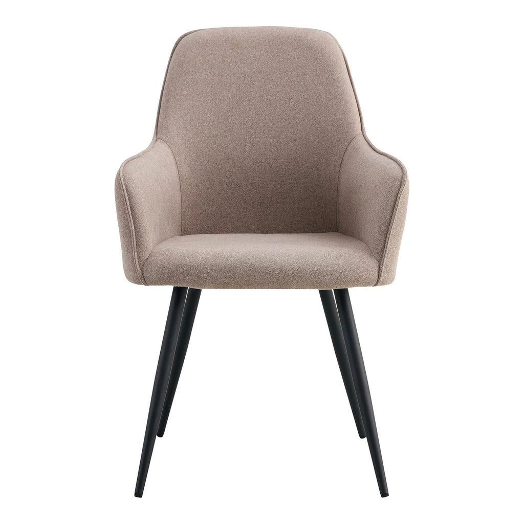 House Nordic Harbo Chaise de salle à manger Pierre Pieds noirs HN1231