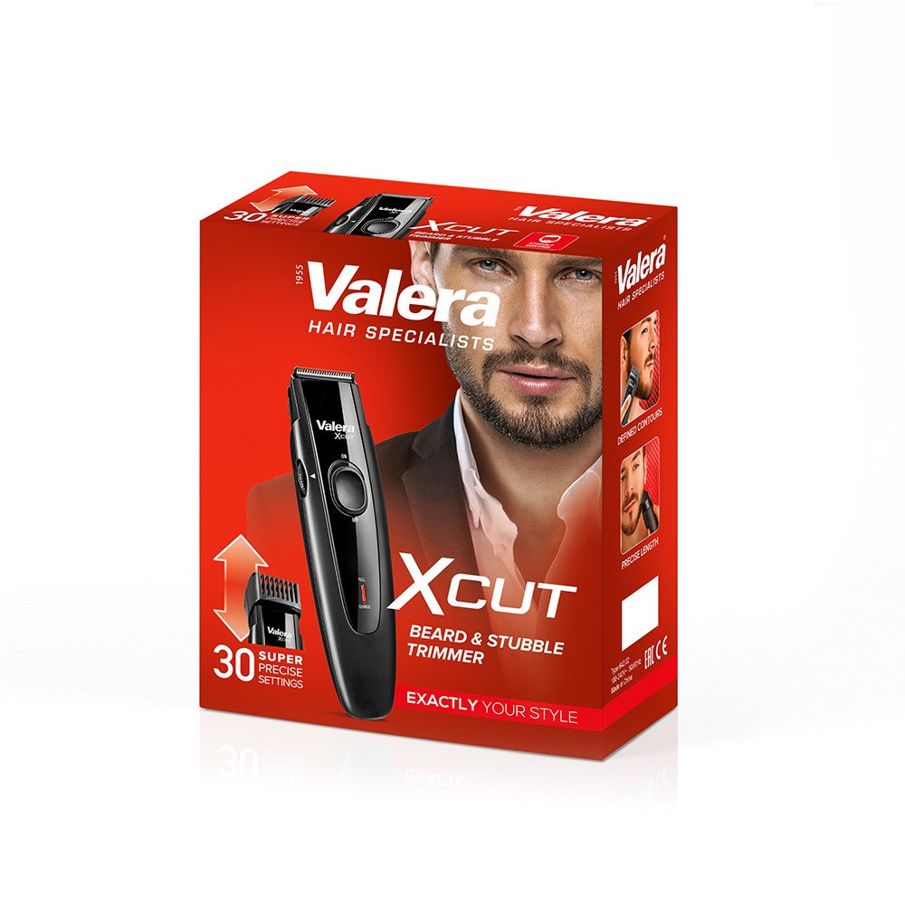 VALERA Tondeuse à barbe avec hauteur de coupe réglable de 0,5 mm à 15 mm - fabriqué en Suisse