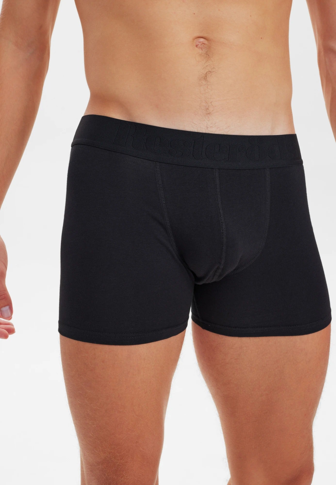 Resteröds Gunnar boxers en coton, lot de 5, noir, taille S