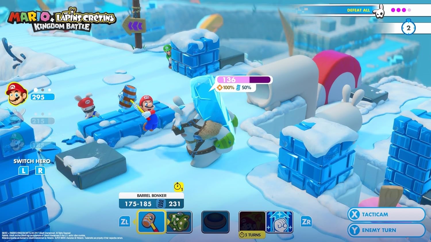 Mario + Les Lapins Crétins Kingdom Battle et Mario + Les Lapins Crétins Sparks of Hope - Code de téléchargement - Switch - Version Française