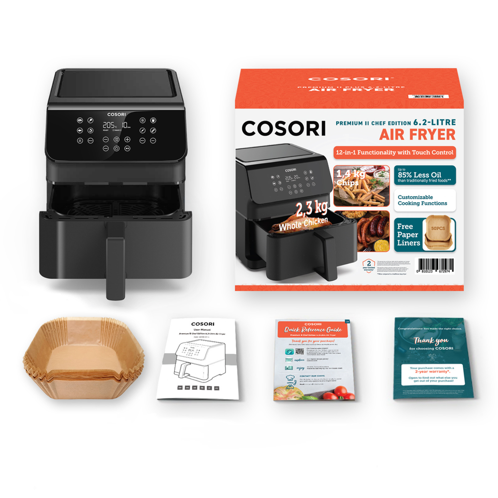 COSORI P651 Premium II Édition Chef AirFryer - 6,2 L