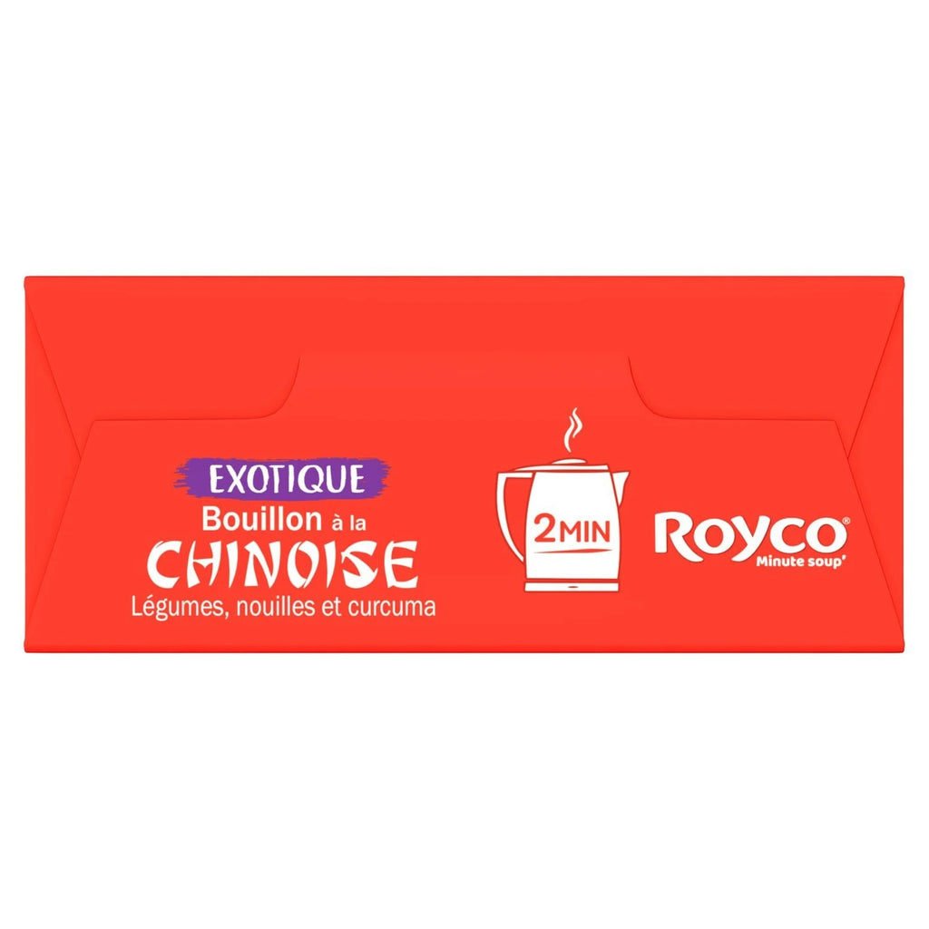 ROYCO Soupe de nouilles déshydratée carotte et champignon 3 x 20 cl (environ 3 portions)