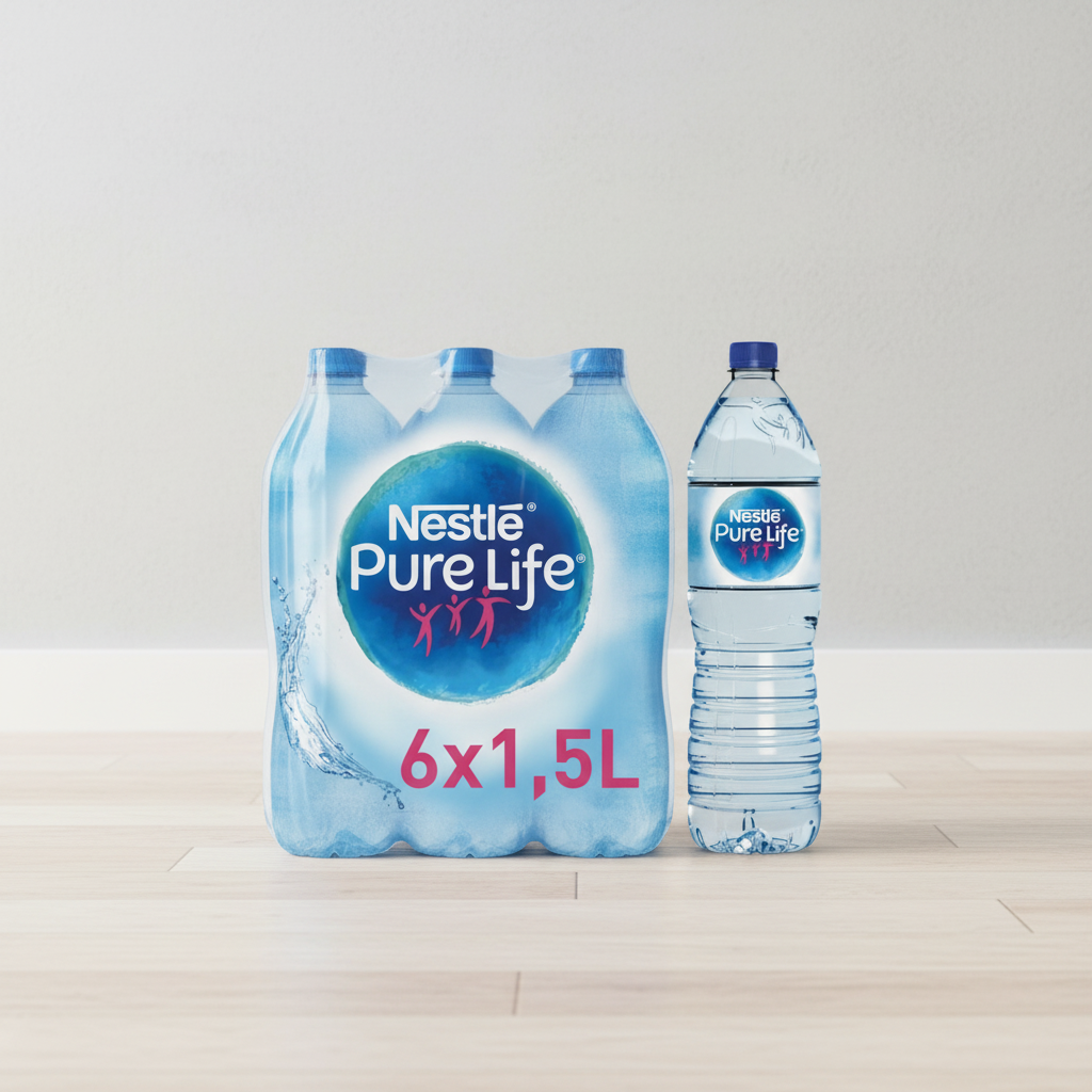 Nestlé Pure Life eau de source - 6 x 1,5 L