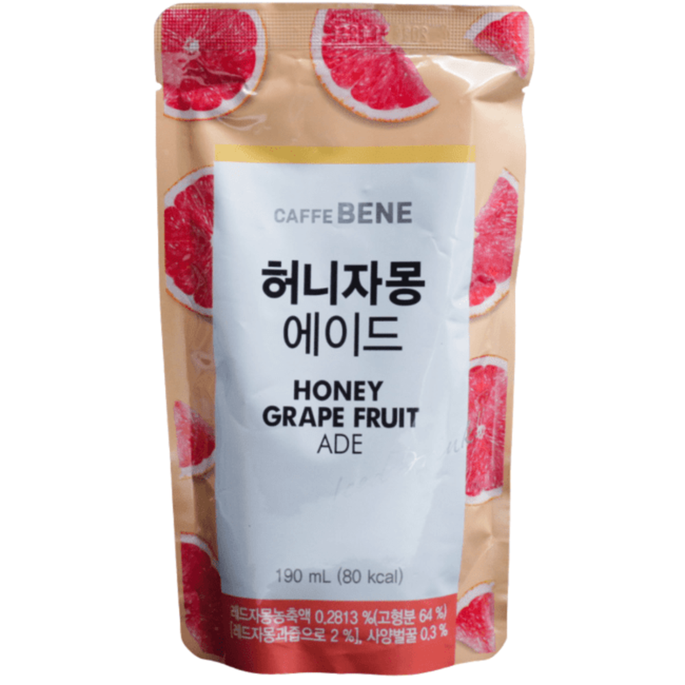 Caffe Bene Boisson au pamplemousse et au miel 190 ml