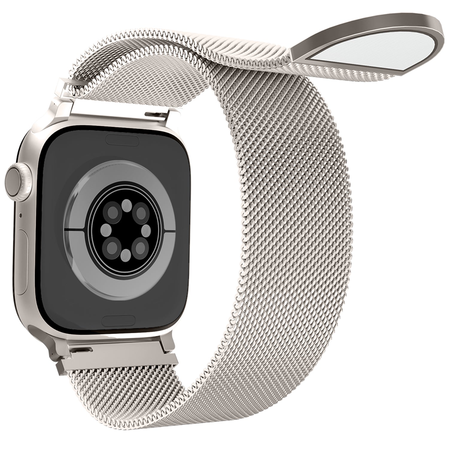 APPLE Bracelet milanais pour Apple Watch, 38/40 mm - Starlight