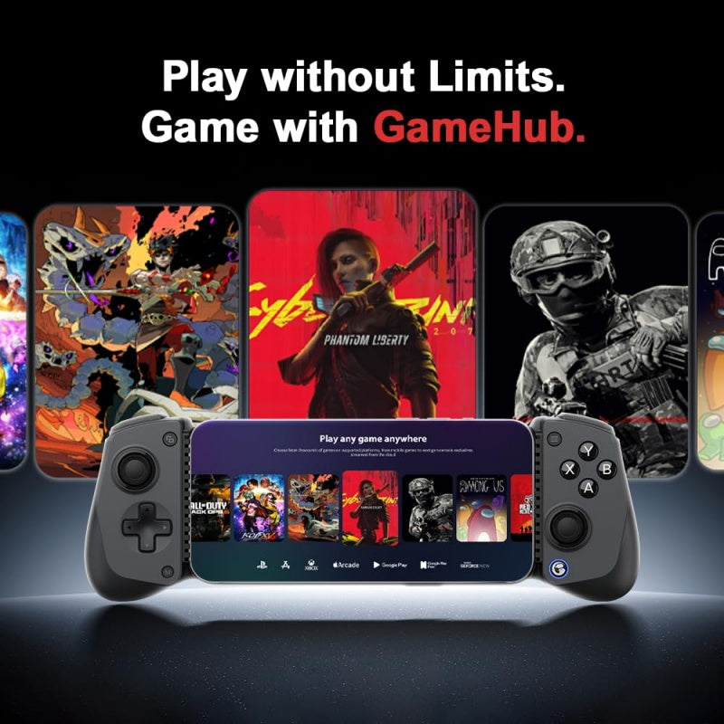 GameSir X5s Manette de jeu Bluetooth pour Switch 2/Android/iOS/PC, manette pour smartphone avec joystick à effet Hall, double moteurs de vibration HD