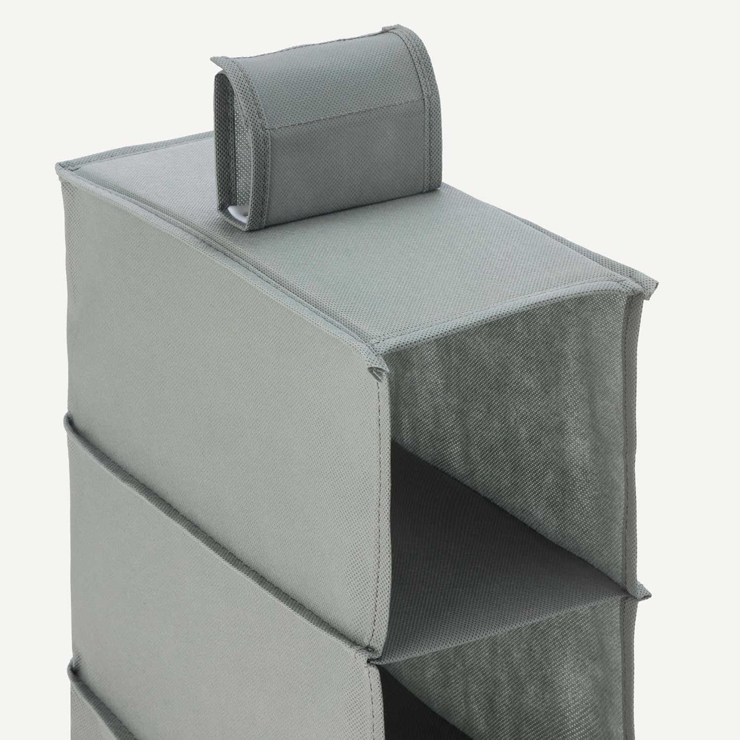 ANQI Étagère de rangement suspendue à 8 niveaux pour chaussures gris foncé - 29,2 x 104,1 x 14,0 cm