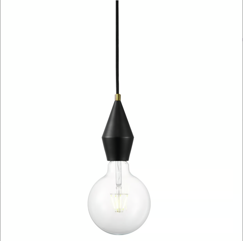 Suspension AUD métal noir IP20 E27 - Nordlux, Intérieur