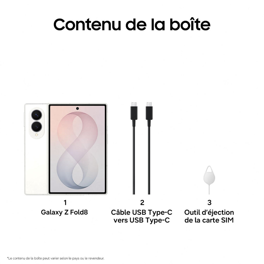 Galaxy Z Fold 8 Crème 512 Go