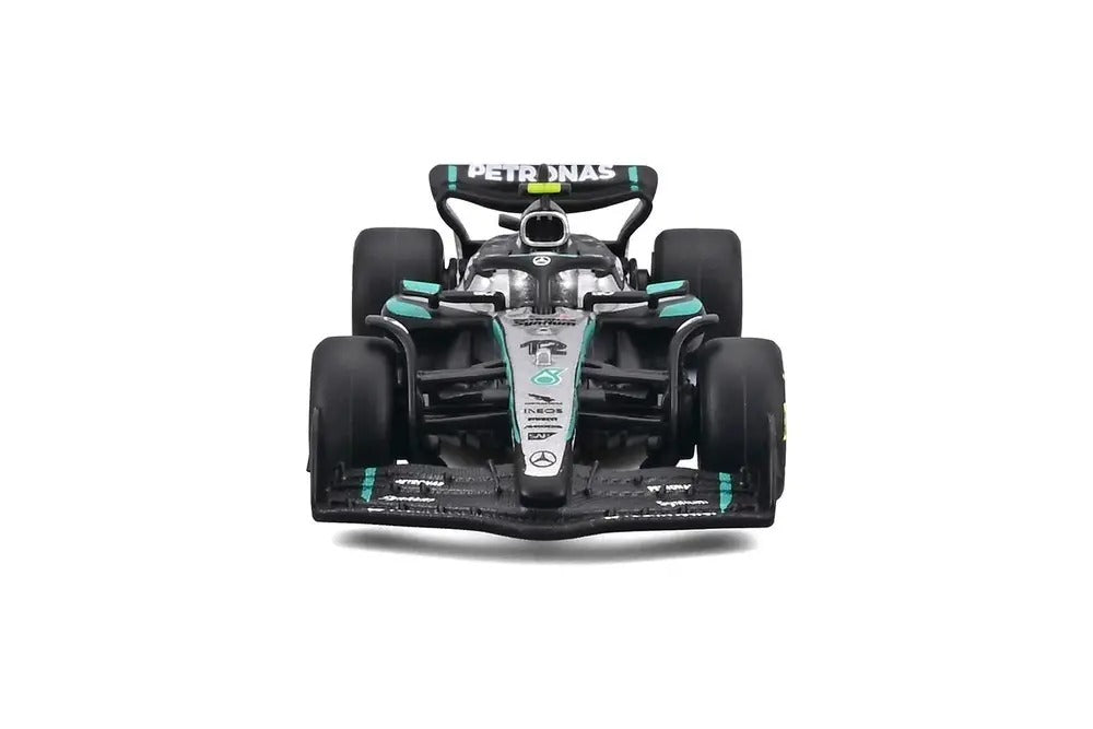 Bburago 1/64 Racing - F1 2025 Mercedes-AMG Petronas F1 W16 Équipe Australie GP #12 Kimi Antonelli