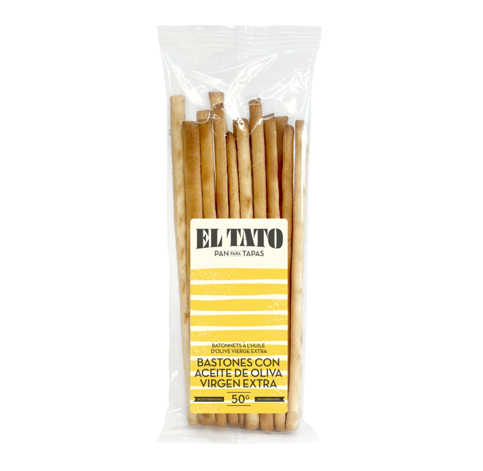 El Tato Biscuits salés à l'huile d'olive vierge extra 50 g