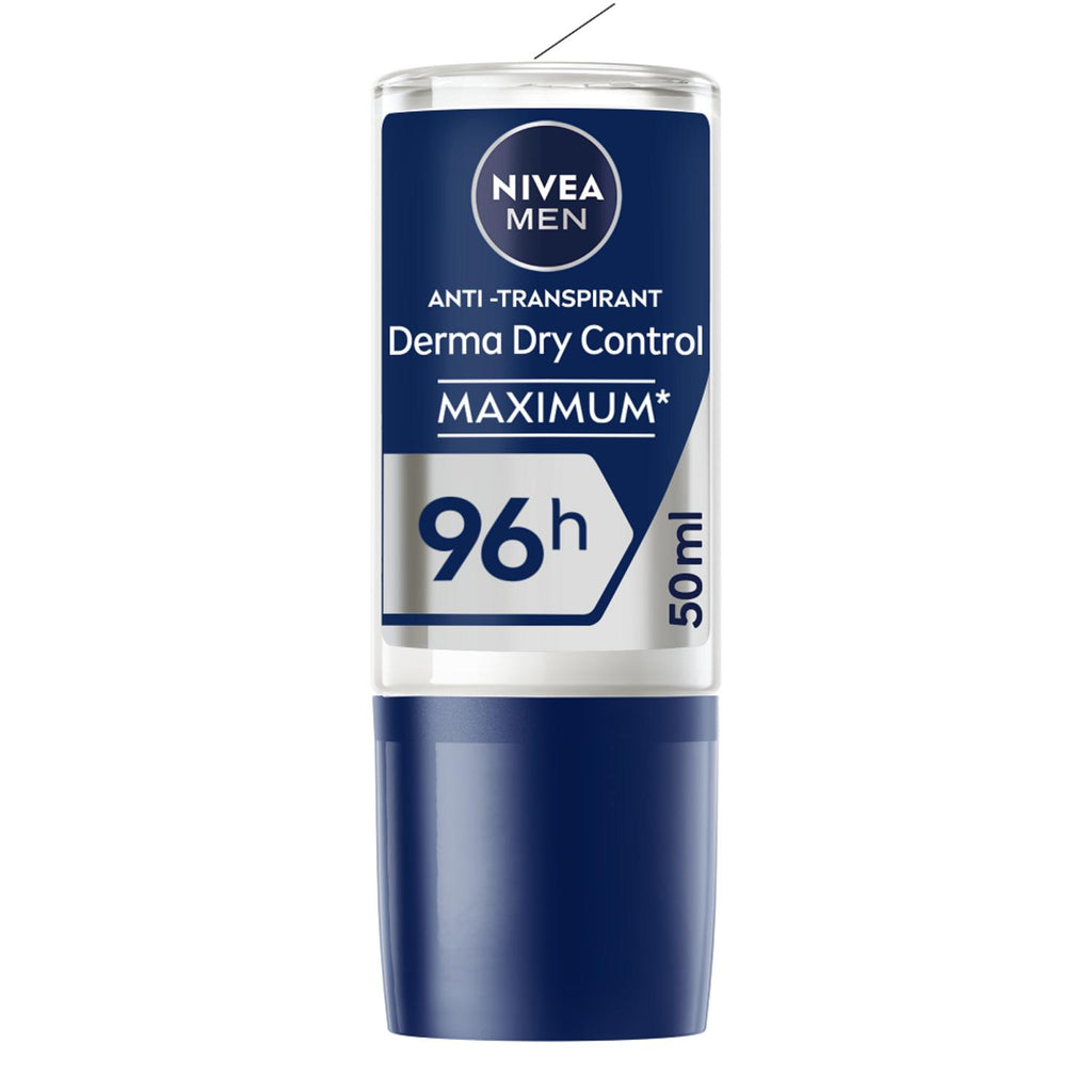 NIVEA MEN Déodorant Aisselles Derma Dry Control 96H Bille - 50 ml