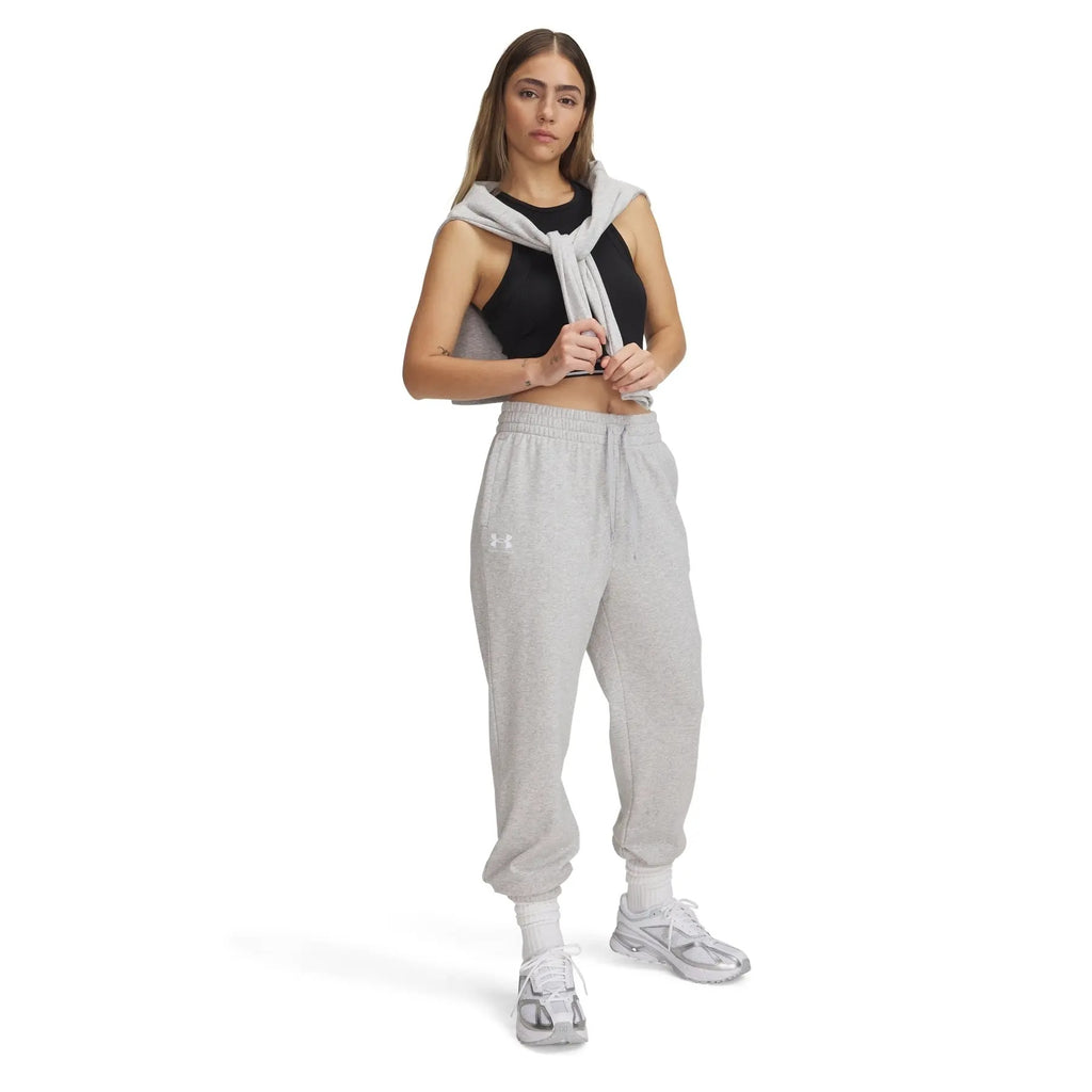 Under Armour UA Rival Terry Joggers Femme Gris