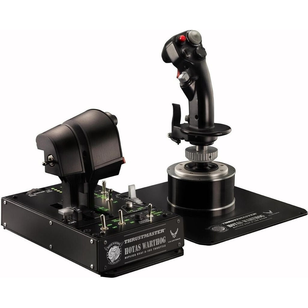 Thrustmaster Hotas Warthog - A-10C Officiel, Double Throttle & Joystick, Entièrement Métallique, Technologie H.E.A.R.T. - PC