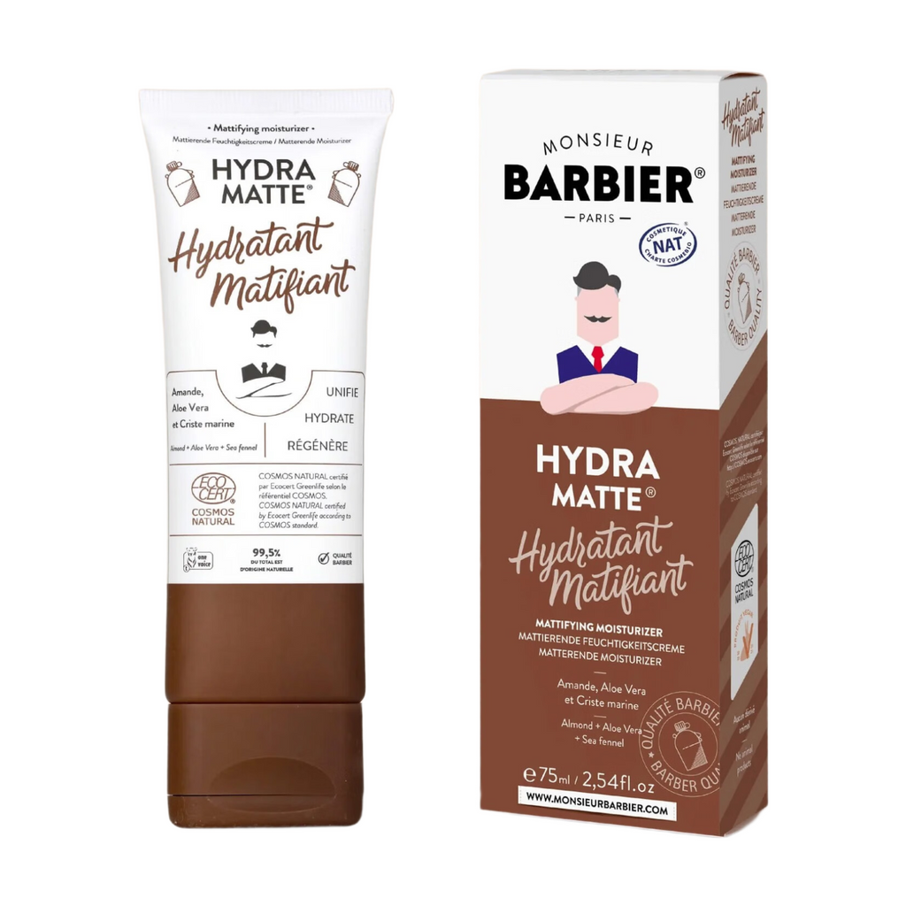 Monsieur Barbier Crème hydratante pour le visage Hydra Matte pour hommes - 75 ml
