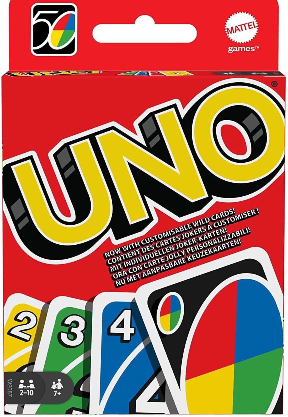 MATTEL UNO Jeu de cartes Clipstrip