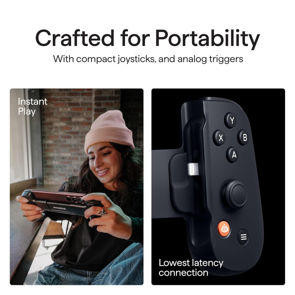 Manette BACKBONE ONE Gen 2 | Édition Classique | Connecteur Lightning