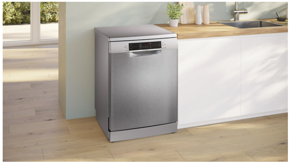 Bosch SMS25GI09F Lave-vaisselle pose libre 60 cm Classe E acier brossé - 12 couverts