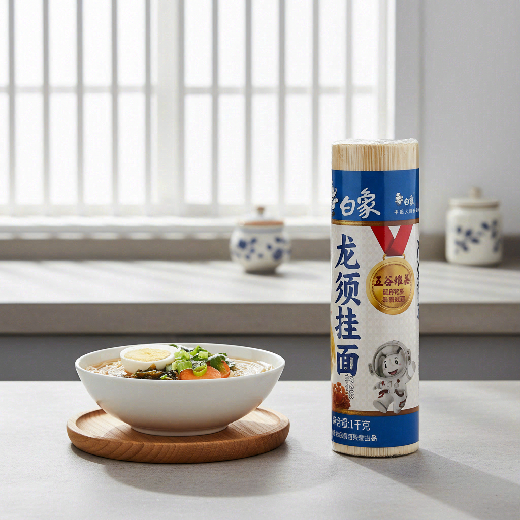 Bai Xiang Nouilles Longxu - 1 kg