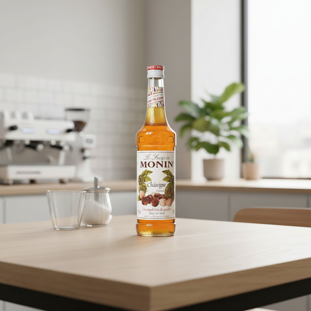 MONIN Sirop saveur châtaigne - 700 ml