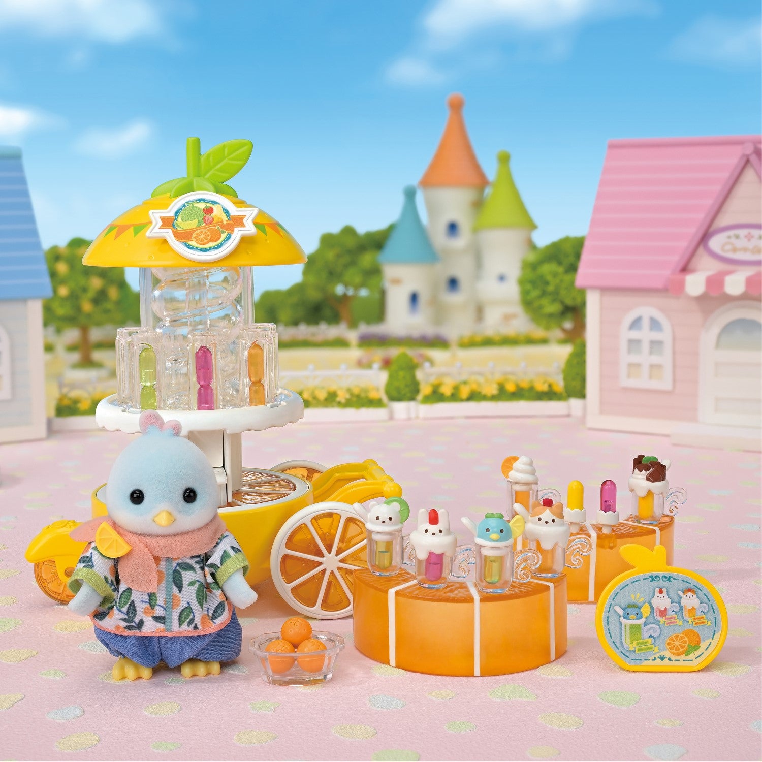 Sylvanian Families Le stand de jus de fruits