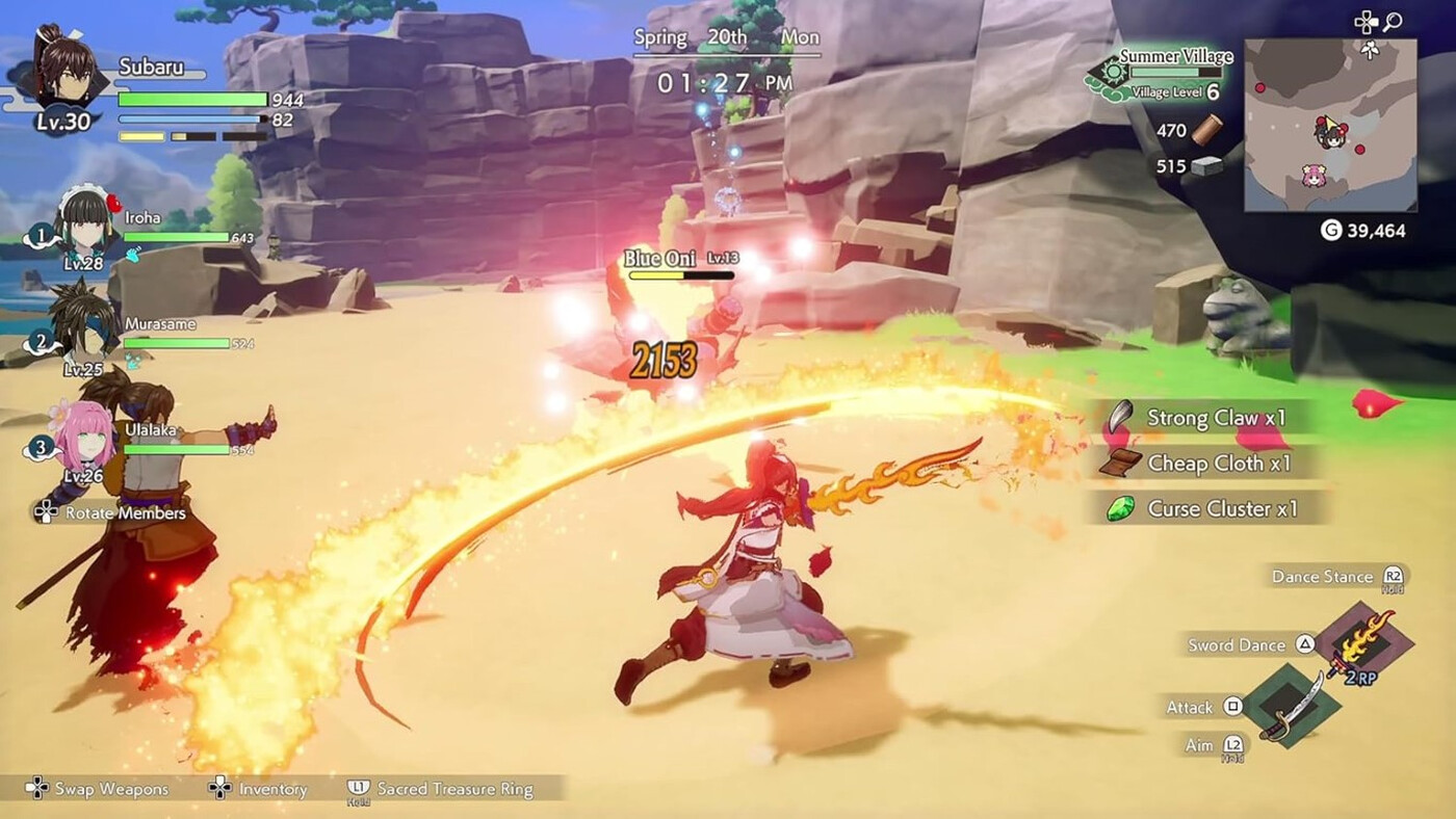 Marvelous Rune Factory: Guardians of Azuma - PS5 - Version Française