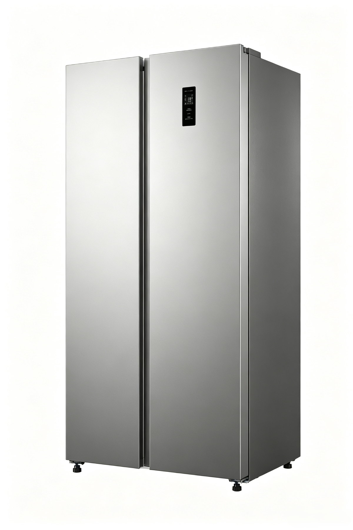 Sonlu CC-520WE 444L Grande capacité de, sans givre, fonctionnement ultra-silencieux à seulement 40 dB, refroidissement rapide et design argent clair[Classe énergétique E]